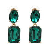 Crystal Dangle Earrings Charm Rhinestone Drops Wedding Jewelry