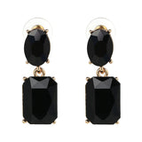Crystal Dangle Earrings Charm Rhinestone Drops Wedding Jewelry