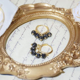 JUWANG Minimalist Diamond Earrings for Women