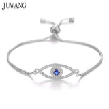 Evil Eye Chain Bracelet Abalone Shell Eyes Charm Link