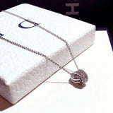 Crystal Temperament Clavicle Short Necklace Lady Wedding Romantic Classic