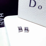 Minimalist Flash Rhinestone Earrings for Women