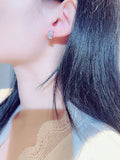 Minimalist Flash Rhinestone Earrings for Women