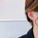JUWANG Star Moon Goddess 14K Earring for Women