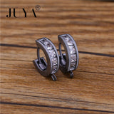 10 Pcs Copper Earring Hooks Cubic Zirconia Clasps DIY Jewelry Findings