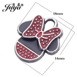 15pcs Mouse Charms Enamel Pendants for DIY Jewelry Making