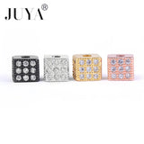 5 Pcs 6mm Copper Cube Beads for Jewelry Making
