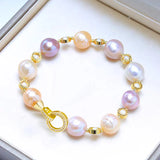 5 Pcs 10mm CZ Mosaic Round Lucky Beads for Jewelry Making