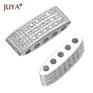 5holes Metal Jewelry Findings Spacer Bars Diy Accessories