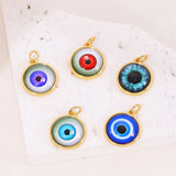 Devil's Eye Necklace Bracelet Pendant DIY Jewelry Parts