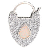 DIY Fastener Clasps Accessories Jewelry Making Copper Zircon Buttons