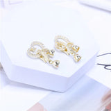 Cubic Zirconia Fastener Clasps Connectors for DIY Jewelry Making