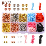 Red Rope Bracelet Making DIY Set for Kids Girls Gift
