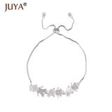 Evil Eye Cubic Zircon Rhinestone Charms for Bracelets DIY Jewelry Making