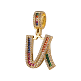 Mixcolor Letters Necklace Pendants for Necklaces Making