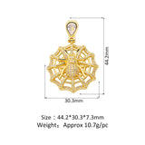 Halloween T-shaped Mushroom Pendant Necklace