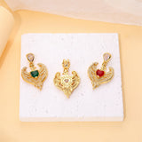 Egyptian Guardian Eagle Wings Zircon Love Pendant DIY Jewelry