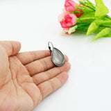 Polish Folk Art Patterns Tear water-drop Ear Clip Earrings FL76