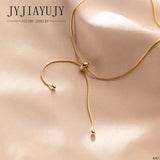 Sterling Silver S925 Anklet 2 Adjustable Snake Chain Women Jewelry A001