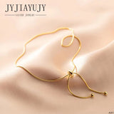 Sterling Silver S925 Anklet 2 Adjustable Snake Chain Women Jewelry A001