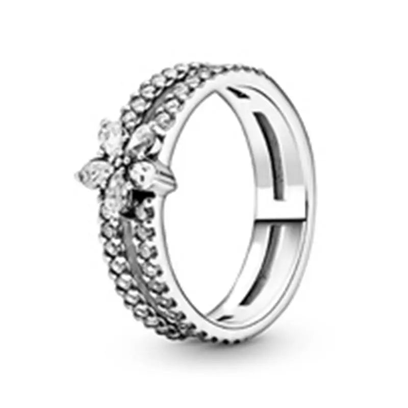 JZ2 Triple Band 199083c01 Ring For Woman 925 Sterling Silver