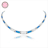 Opal Gem Unisex Necklace Jewelry for Women & Men