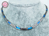 Opal Gem Unisex Necklace Jewelry for Women & Men