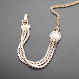 Zircon Chain Bracelets Charm Bangles Wedding Jewelry
