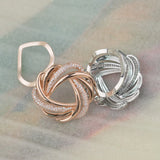 Tricyclic Scarves Buckle Women Jackstraw Scarf Clip