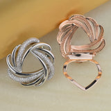 Tricyclic Scarves Buckle Women Jackstraw Scarf Clip