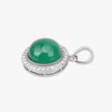 925 Silver Chalcedony Necklace Wedding Jewelry
