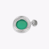 925 Silver Chalcedony Necklace Wedding Jewelry