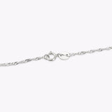 925 Silver Necklace Zircon Pendant Wedding Jewelry