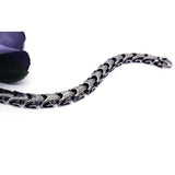 Men's Titanium Steel Bracelet Vintage Style 8 Inches