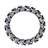 Men's Titanium Steel Bracelet Vintage Style 8 Inches
