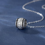 Sterling Silver 925 Diamond Pendant Hip Hop Necklace for Men
