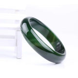 Grass Agate Bangles Narrow Wide Strip Bracelet Jewelry
