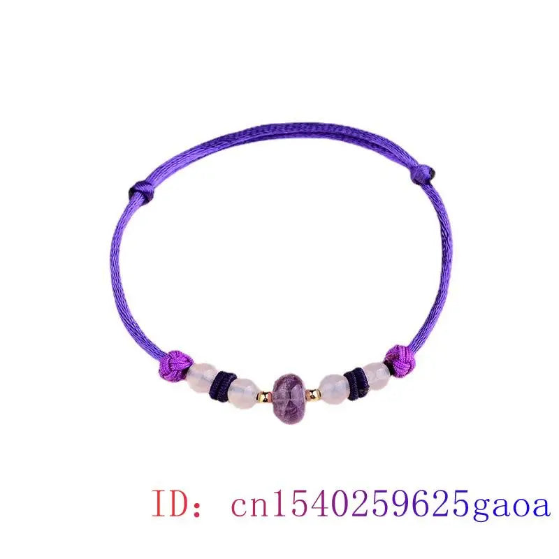 Vintage Chinese Jade Beaded Anklets Natural Charm Talismans