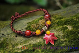 Jade Beaded Bracelets Tibetan Silver Chalcedony Jewelry