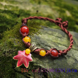 Jade Beaded Bracelets Tibetan Silver Chalcedony Jewelry