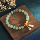 Jade Beaded Bracelets for Women Gemstones Charms Bangles