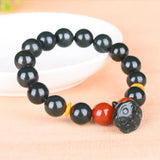 Natural Hetian Qingyu Men's Bracelet Fine Jewelry