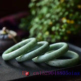 Green Jadeite Charm Bracelet for Women Chinese Gemstone Bangle Jewelry