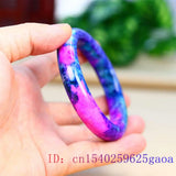 Jade Bracelets Carved Jewelry Gemstone Bangle Natural Colorful Man