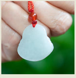 Happy Smile Jade Buddha Pendant Male
