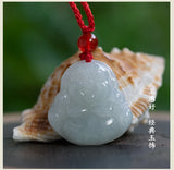 Happy Smile Jade Buddha Pendant Male
