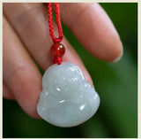 Happy Smile Jade Buddha Pendant Male