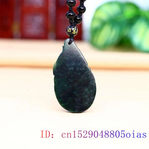 Jade Carp Pendant Necklace Natural Talismans Charm Men Necklaces Vintage Amulets