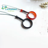 Jade Chalcedony Agate Phone Chain Rope Key Chain