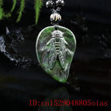 Jade Cicada Pendant Necklace Chinese Green